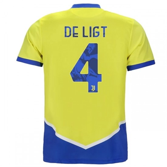 Nogometni Dresovi Juventus Matthijs de Ligt 4 Treći dres 2021-2022 Kratkih Rukava