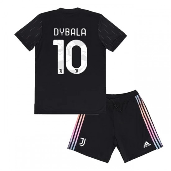 Nogometni Dresovi Juventus Paulo Dybala 10 Dječji Gostujući dres 2021-2022 Kratkih Rukava