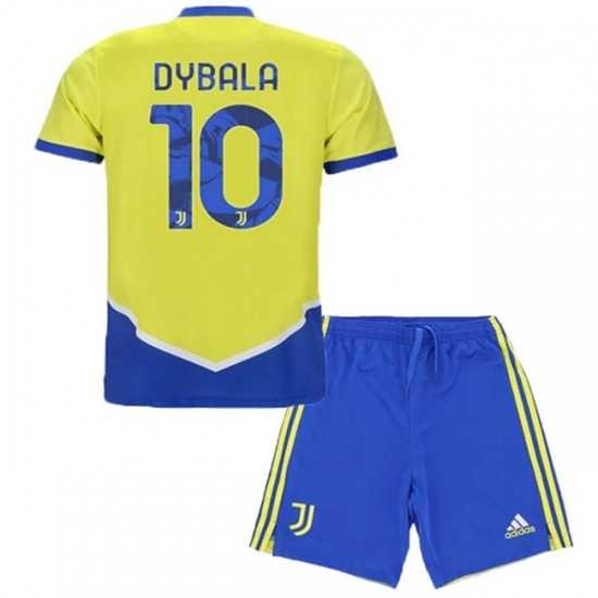 Nogometni Dresovi Juventus Paulo Dybala 10 Dječji Treći dres 2021-2022 Kratkih Rukava