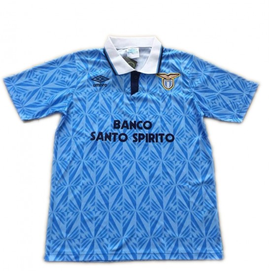 Nogometni Dresovi SS Lazio Retro Domaći dres 1991 Kratkih Rukava