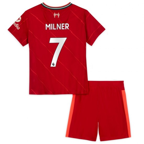 Nogometni Dresovi Liverpool James Milner 7 Dječji Domaći dres 2021-2022 Kratkih Rukava