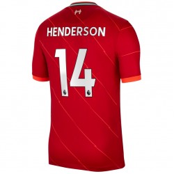 Nogometni Dresovi Liverpool Jordan Henderson 14 Domaći dres 2021-2022 Kratkih Rukava