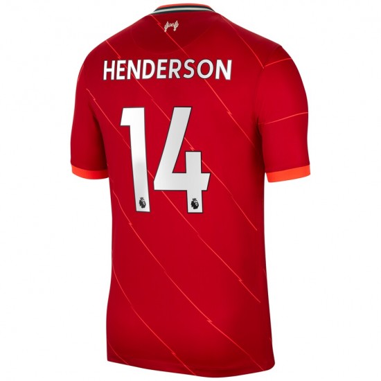 Nogometni Dresovi Liverpool Jordan Henderson 14 Domaći dres 2021-2022 Kratkih Rukava