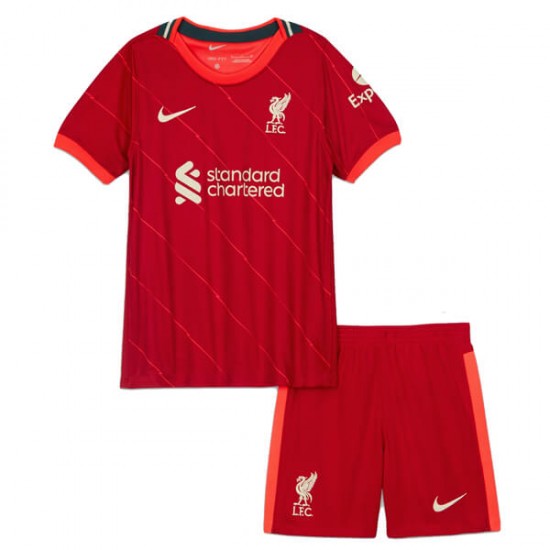 Nogometni Dresovi Liverpool Dječji Domaći dres 2021-2022 Kratkih Rukava