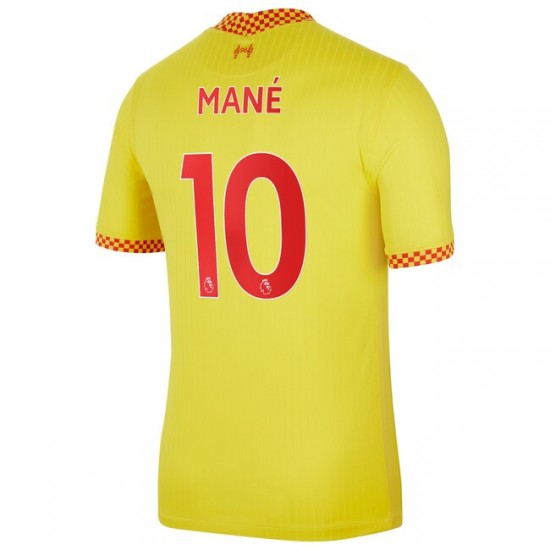 Nogometni Dresovi Liverpool Sadio Mane 10 Treći dres 2021-2022 Kratkih Rukava