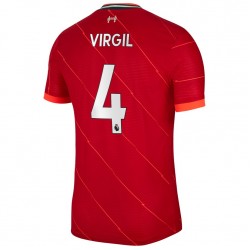 Nogometni Dresovi Liverpool Virgil Van Dijk 4 Domaći dres 2021-2022 Kratkih Rukava