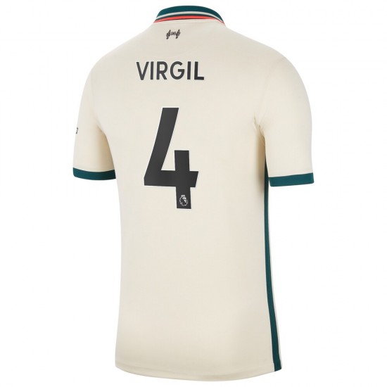 Nogometni Dresovi Liverpool Virgil van Dijk 4 Gostujući dres 2021-2022 Kratkih Rukava
