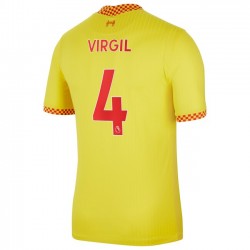 Nogometni Dresovi Liverpool Virgil van Dijk 4 Treći dres 2021-2022 Kratkih Rukava