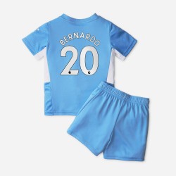 Nogometni Dresovi Manchester City Bernardo Silva 20 Dječji Domaći dres 2021-2022 Kratkih Rukava