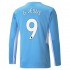 Nogometni Dresovi Manchester City Gabriel Jesus 9 Domaći dres 2021-2022 Dugi Rukav