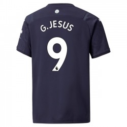 Nogometni Dresovi Manchester City Gabriel Jesus 9 Treći dres 2021-2022 Kratkih Rukava