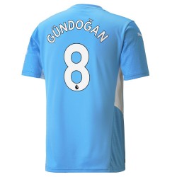 Nogometni Dresovi Manchester City Ilkay Gundogan 8 Domaći dres 2021-2022 Kratkih Rukava
