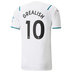 Nogometni Dresovi Manchester City Jack Grealish 10 Gostujući dres 2021-2022 Kratkih Rukava