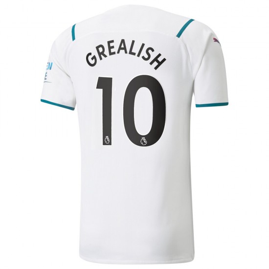 Nogometni Dresovi Manchester City Jack Grealish 10 Gostujući dres 2021-2022 Kratkih Rukava