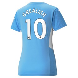 Nogometni Dresovi Manchester City Jack Grealish 10 Ženski Domaći dres 2021-2022 Kratkih Rukava