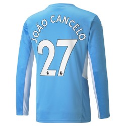 Nogometni Dresovi Manchester City Joao Cancelo 27 Domaći dres 2021-2022 Dugi Rukav