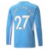 Nogometni Dresovi Manchester City Joao Cancelo 27 Domaći dres 2021-2022 Dugi Rukav