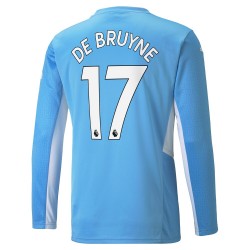 Nogometni Dresovi Manchester City Kevin De Bruyne 17 Domaći dres 2021-2022 Dugi Rukav
