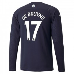 Nogometni Dresovi Manchester City Kevin De Bruyne 17 Treći dres 2021-2022 Dugi Rukav