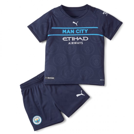 Nogometni Dresovi Manchester City Dječji Treći dres 2021-2022 Kratkih Rukava