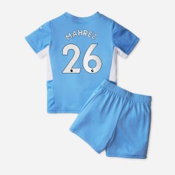 Nogometni Dresovi Manchester City Riyad Mahrez 26 Dječji Domaći dres 2021-2022 Kratkih Rukava