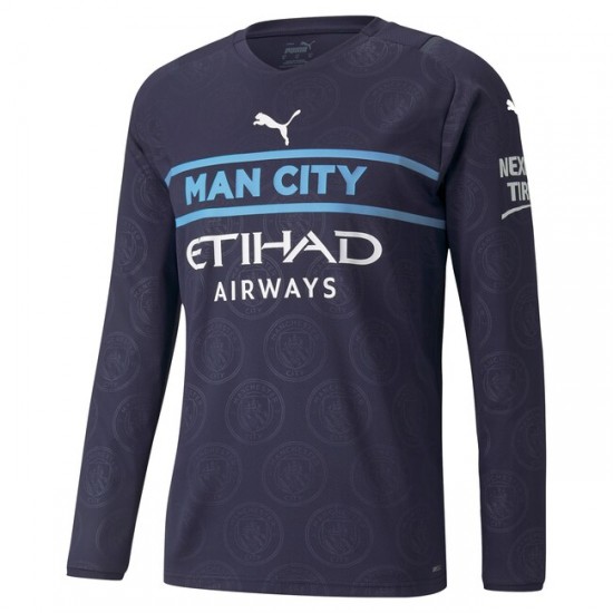 Nogometni Dresovi Manchester City Treći dres 2021-2022 Dugi Rukav