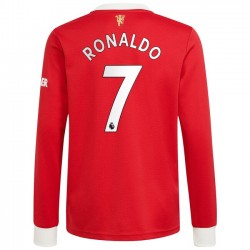 Nogometni Dresovi Manchester United Cristiano Ronaldo 7 Domaći dres 2021-2022 Dugi Rukav