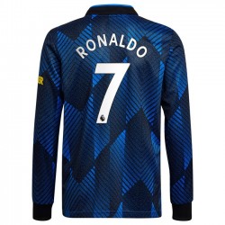 Nogometni Dresovi Manchester United Cristiano Ronaldo 7 Treći dres 2021-2022 Dugi Rukav