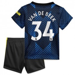 Nogometni Dresovi Manchester United Donny van de Beek 34 Dječji Treći dres 2021-2022 Kratkih Rukava