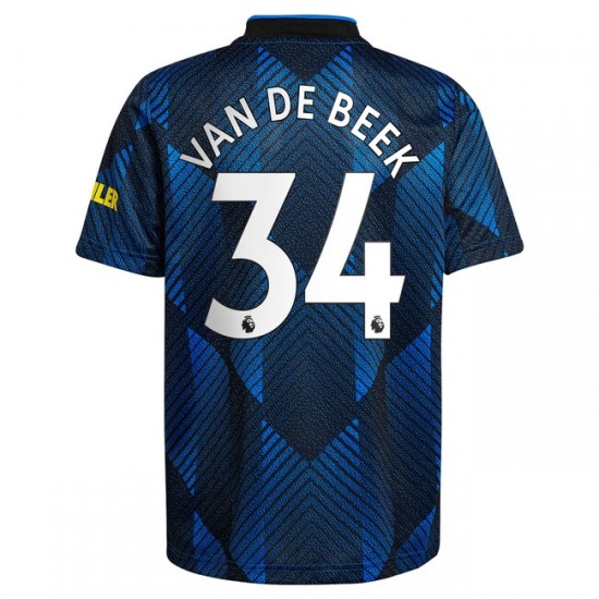 Nogometni Dresovi Manchester United Donny van de Beek 34 Treći dres 2021-2022 Kratkih Rukava