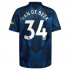 Nogometni Dresovi Manchester United Donny van de Beek 34 Treći dres 2021-2022 Kratkih Rukava