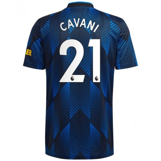 Nogometni Dresovi Manchester United Edinson Cavani 21 Treći dres 2021-2022 Kratkih Rukava