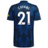 Nogometni Dresovi Manchester United Edinson Cavani 21 Treći dres 2021-2022 Kratkih Rukava
