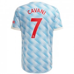Nogometni Dresovi Manchester United Edinson Cavani 7 Gostujući dres 2021-2022 Kratkih Rukava