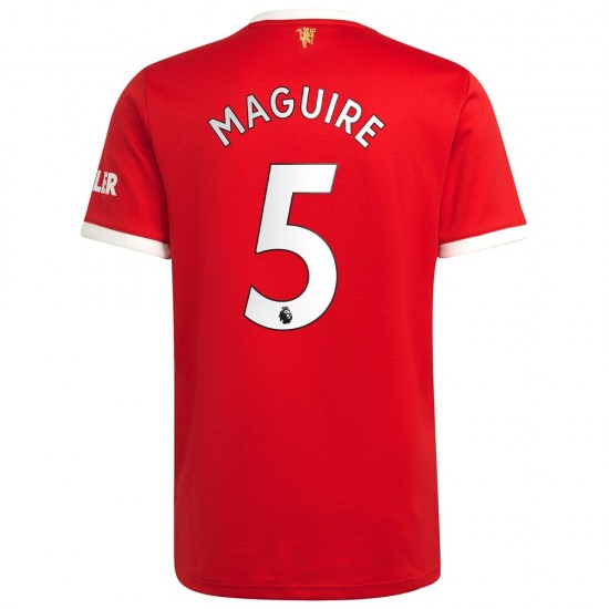 Nogometni Dresovi Manchester United Harry Maguire 5 Domaći dres 2021-2022 Kratkih Rukava