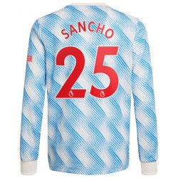 Nogometni Dresovi Manchester United Jadon Sancho 25 Gostujući dres 2021-2022 Dugi Rukav