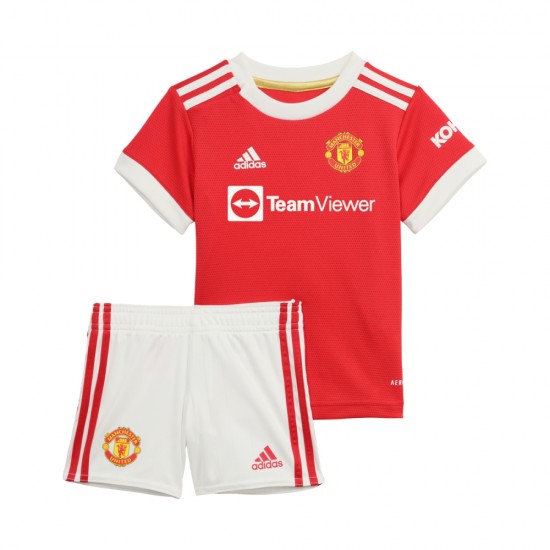 Nogometni Dresovi Manchester United Dječji Domaći dres 2021-2022 Kratkih Rukava