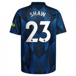 Nogometni Dresovi Manchester United Luke Shaw 23 Treći dres 2021-2022 Kratkih Rukava