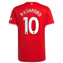 Nogometni Dresovi Manchester United Marcus Rashford 10 Domaći dres 2021-2022 Kratkih Rukava