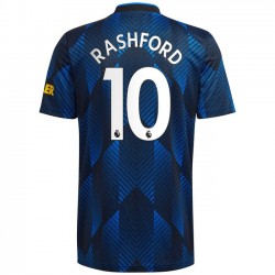 Nogometni Dresovi Manchester United Marcus Rashford 10 Treći dres 2021-2022 Kratkih Rukava