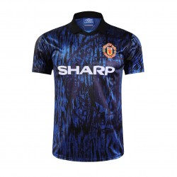 Nogometni Dresovi Manchester United Retro Gostujući dres 1993 Kratkih Rukava