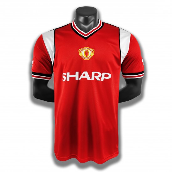 Nogometni Dresovi Manchester United Retro Domaći dres 1985 Kratkih Rukava