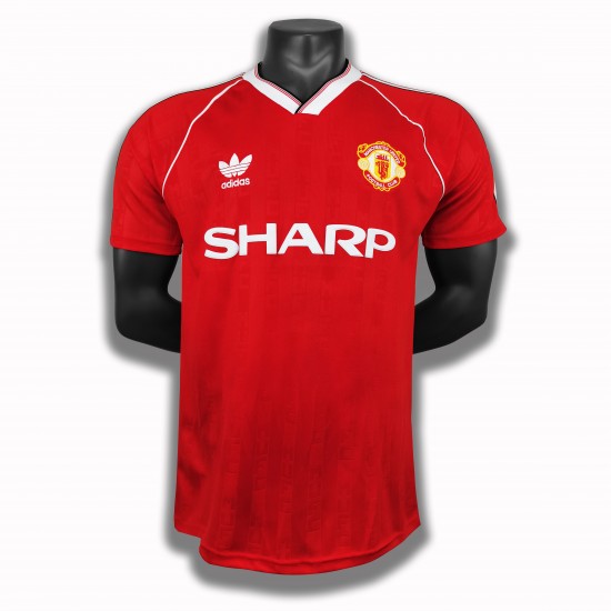 Nogometni Dresovi Manchester United Retro Domaći dres 1988 Kratkih Rukava