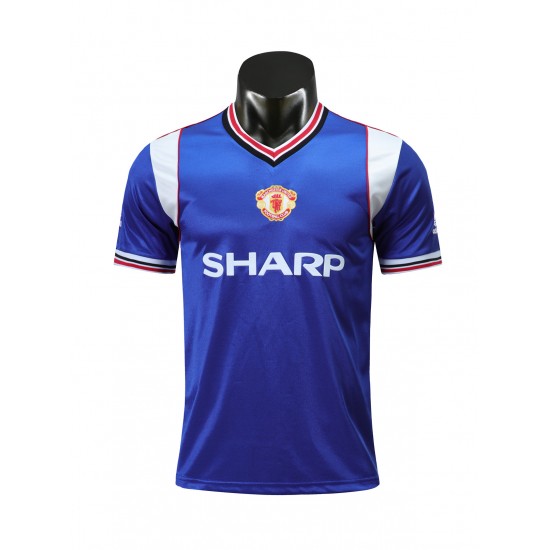 Nogometni Dresovi Manchester United Retro Treći dres 1985 Kratkih Rukava