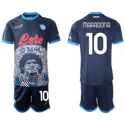 Nogometni Dresovi SSC Napoli Diego Maradona 10 Special 2 Dječji Domaći dres 2021-2022 Kratkih Rukava