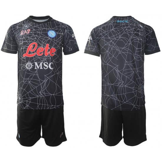 Nogometni Dresovi SSC Napoli Special Dječji Domaći dres 2021-2022 Kratkih Rukava