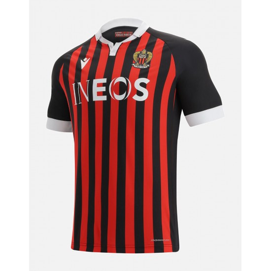 Nogometni Dresovi OGC Nice Domaći dres 2021-2022 Kratkih Rukava