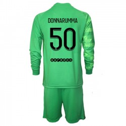 Nogometni Dresovi Paris Saint-Germain Vratar Gianluigi Donnarumma 50 Dječji Treći dres 2021-2022 Dugi Rukav