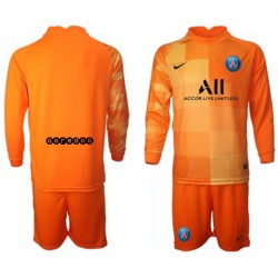Nogometni Dresovi Paris Saint-Germain Vratar Dječji Domaći dres 2021-2022 Dugi Rukav