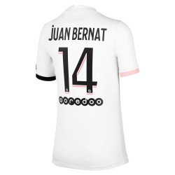 Nogometni Dresovi Paris Saint-Germain Juan Bernat 14 Gostujući dres 2021-2022 Kratkih Rukava